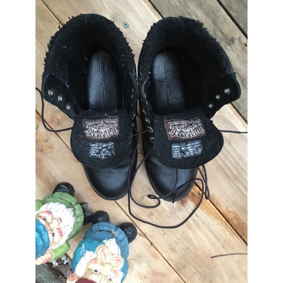 Timberland Black Leather Boots - Picture 5 of 6